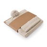 Gift set - MOD. B401:Oatmeal Fleck, 50% viscose / 30% polyester / 20% nylon, One Size